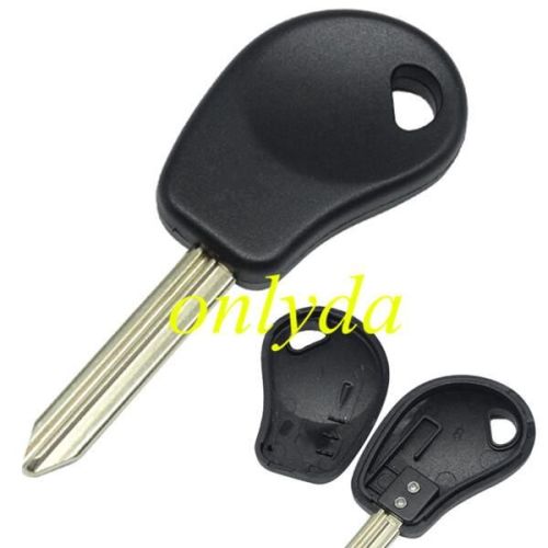 For Citroen transponder key blank without badge,blade SX9 （can put TPX long chip)
