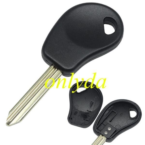 For Citroen transponder key blank without badge,blade SX9 （can put TPX long chip)