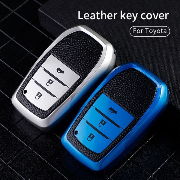 For Toyota 3 button TPU protective key case please choose the color