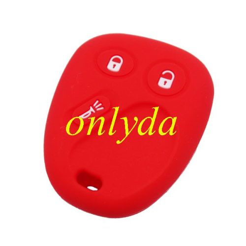 GM 2+1button  silicon case (Black,Blue ,Red. Please choose the color)