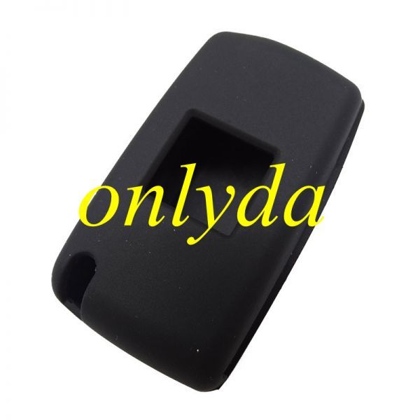 Peugeot 2 button silicon case (Black,Blue ,Red. Please choose the color)