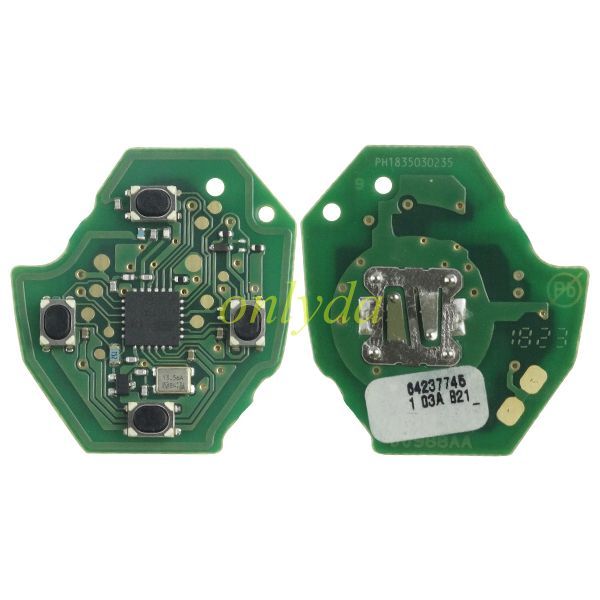 For  Subaru 3+1 button remote with 433mhz     FCCID : CWTWB1U811 IC:1788D-FWB1U811