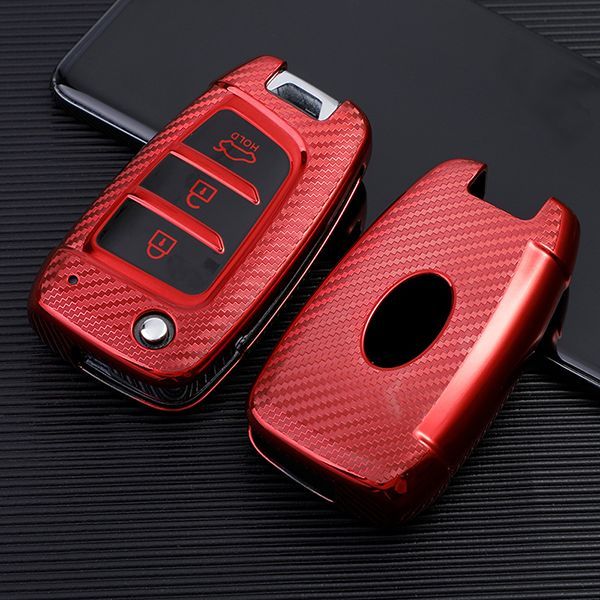 For Hyundai Elantra 3 button TPU protective key case,please choose the color