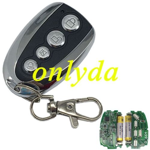 For face to face 4 button remote key