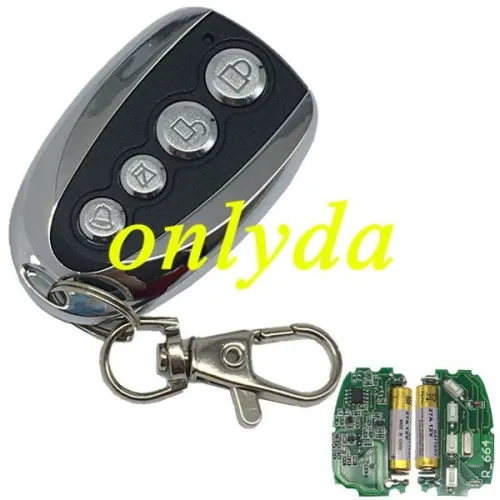 For face to face 4 button remote key