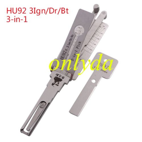 BMW HU92 3-IN-1 Lock pick, for ignition lock, door lock, and decoder, genuine ! used for The new BMW, BMW 7 SeriesBMW HU92 3-IN-1 Lock pick, for ignition lock, door lock, and decoder, genuine ! used for The new BMW, BMW 7 Series
