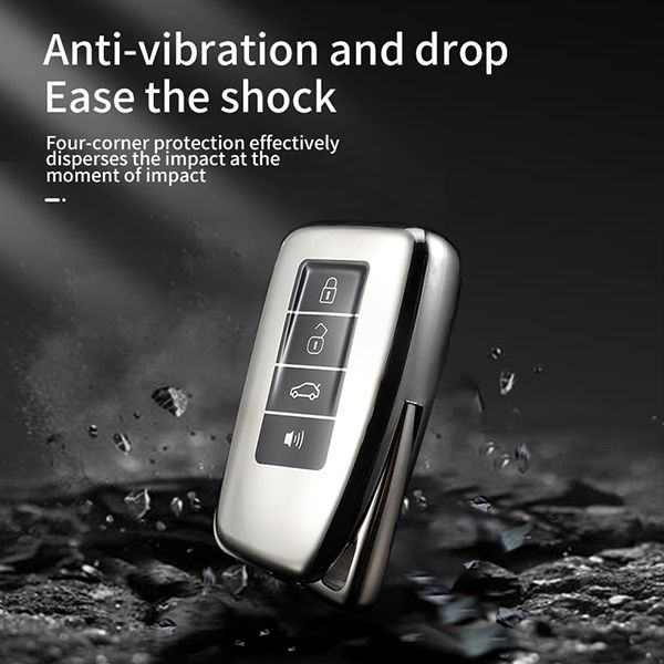 For Lexus 4 button TPU protective key case  please choose the color