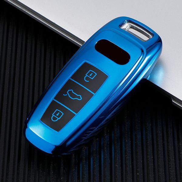 For Audi TPU 3 button TPU protective key case,please choose the color