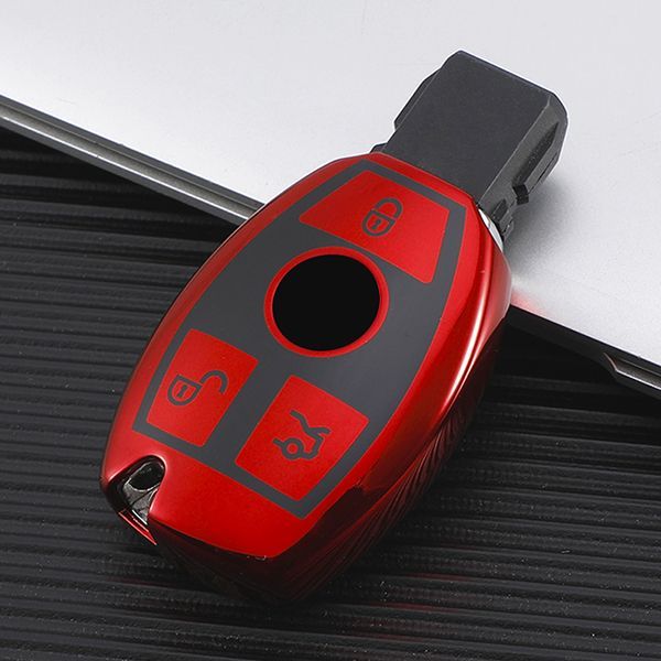 For Benz 3button TPU protective key case,please choose the color