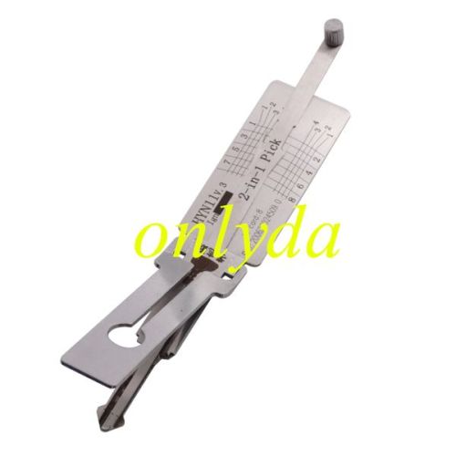 For HYN11 2 in 1 decoder and lockpick only for ignition lock