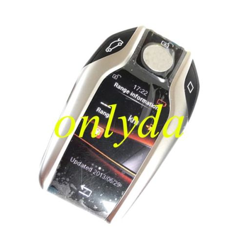 For  BMW 7-Series Smart Keyless 3 button Remote key Display screen  434mhz