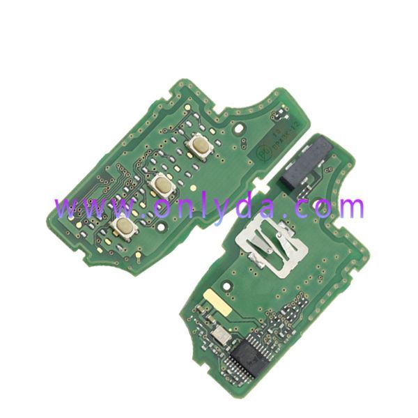 OEM for Renault 3 button remote key with 434mhz