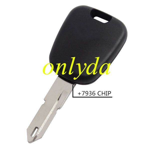 For Citroen transponder key with 7936 chip