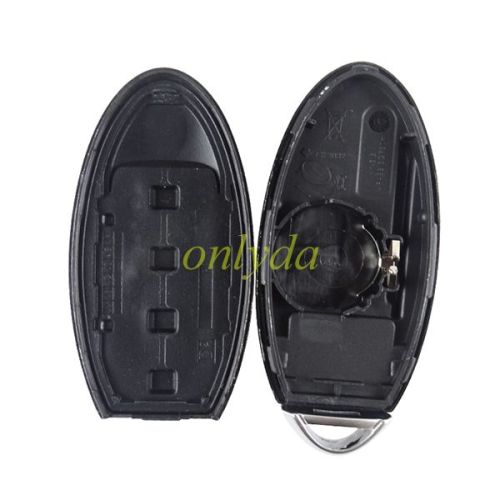 For  Nissan 4 button Maxima 2016  smart card  with 433Mhz Hitag AES 4A chip