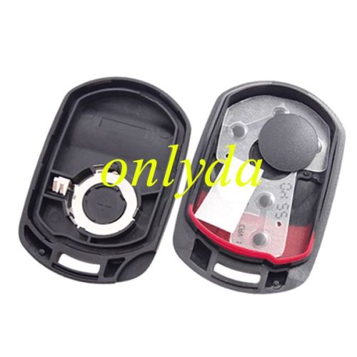for Cadillac 4+1 button remote key blank with battery place