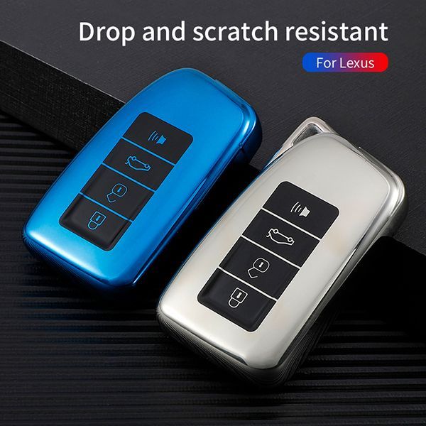For Lexus 4 button TPU protective key case  please choose the color