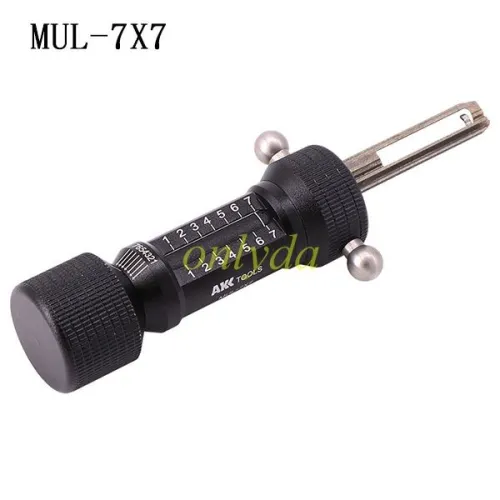 AKK MUL-7X7 Flat Key  Locksmith Tool