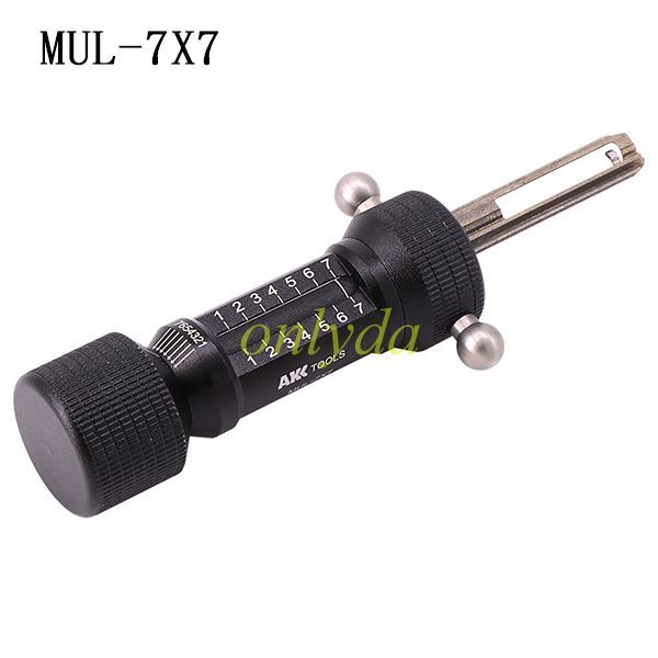 AKK MUL-7X7 Flat Key  Locksmith Tool
