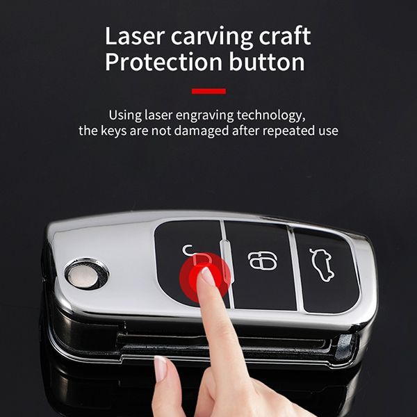 For Ford 3 button TPU protective key case , please choose the color