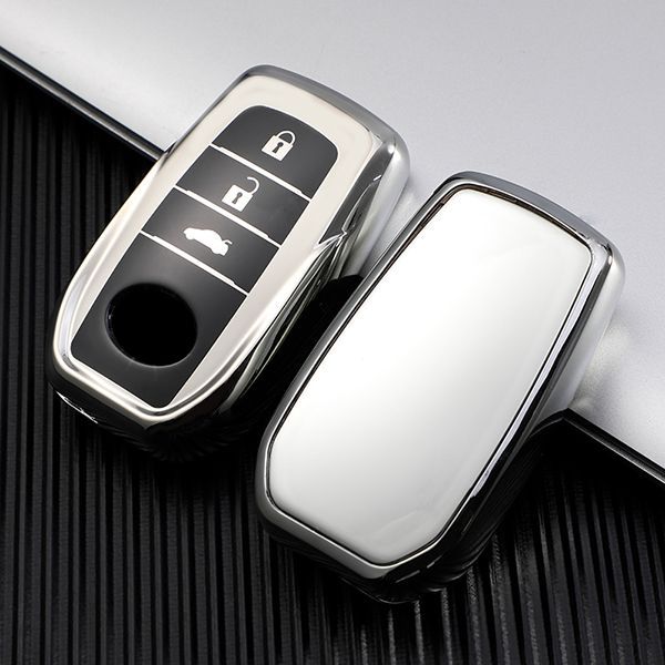 For Toyota 3 button TPU protective key case please choose the color