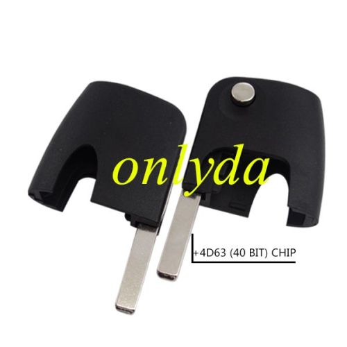 For Ford Focus flip key head  with after market 4D63 chip(40 BIT) chip