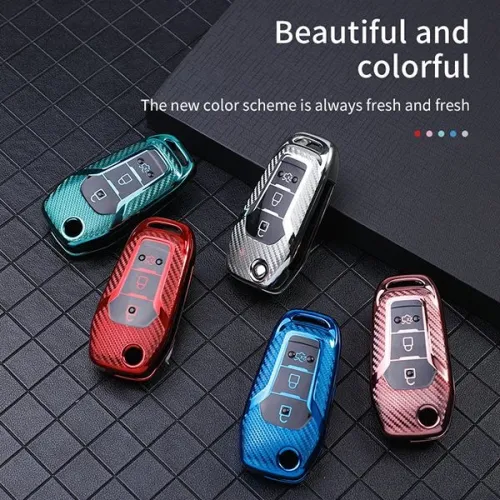 For Ford 3 button TPU protective key case , please choose the color