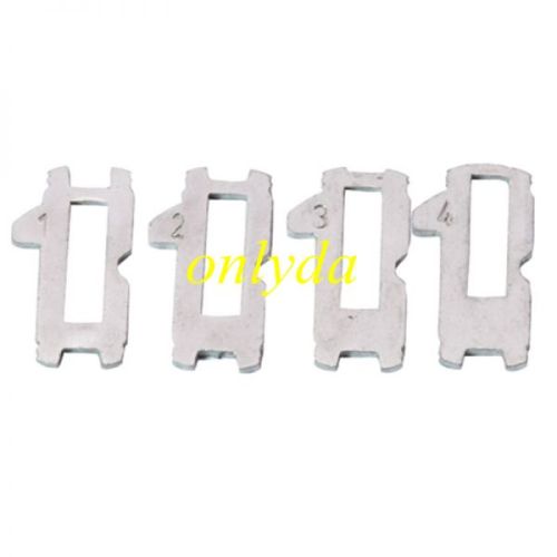 Cadillac small lock wafer. it contains model1,2,3,4,  20pcs each model