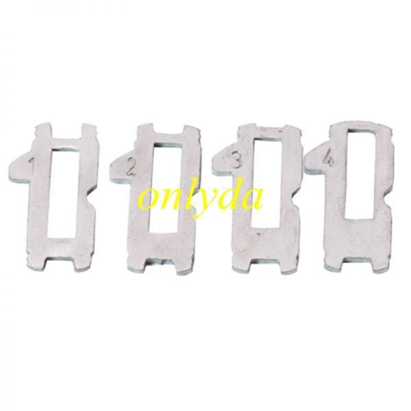 Cadillac small lock wafer. it contains model1,2,3,4,  20pcs each model