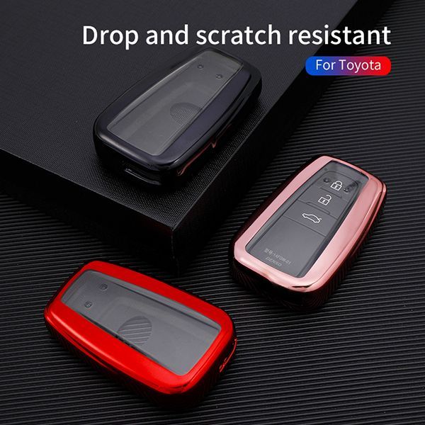 For Toyota TPU protective key case please choose the color