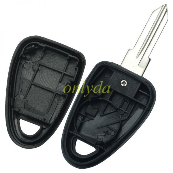 For Fiat  transponder key blank with blade GT10