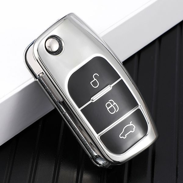 For Ford 3 button TPU protective key case , please choose the color