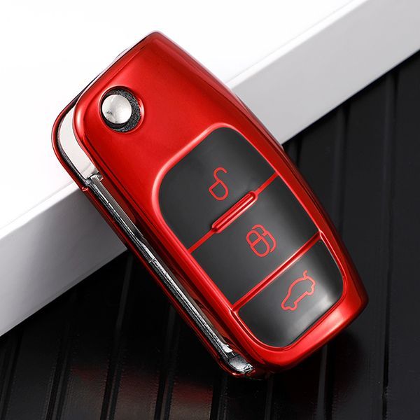 For Ford 3 button TPU protective key case , please choose the color