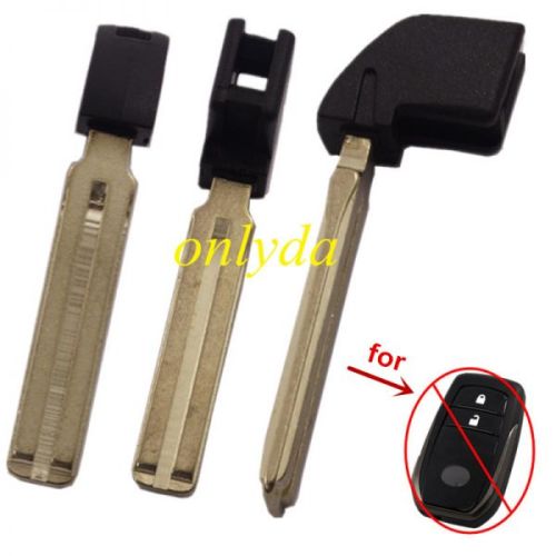For Toyota  key blade,both side with groove