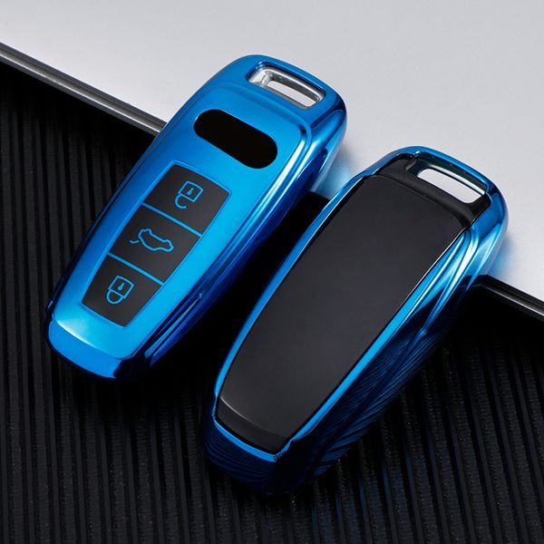 For Audi TPU 3 button TPU protective key case,please choose the color