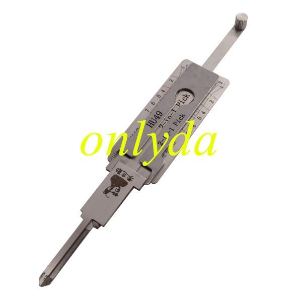 HU49-2-IN-1 Lock pick, for ignition lock, door lock, and decoder,or Jetta Santana B4,golfHU49-2-IN-1 Lock pick, for ignition lock, door lock, and decoder,or Jetta Santana B4,golf