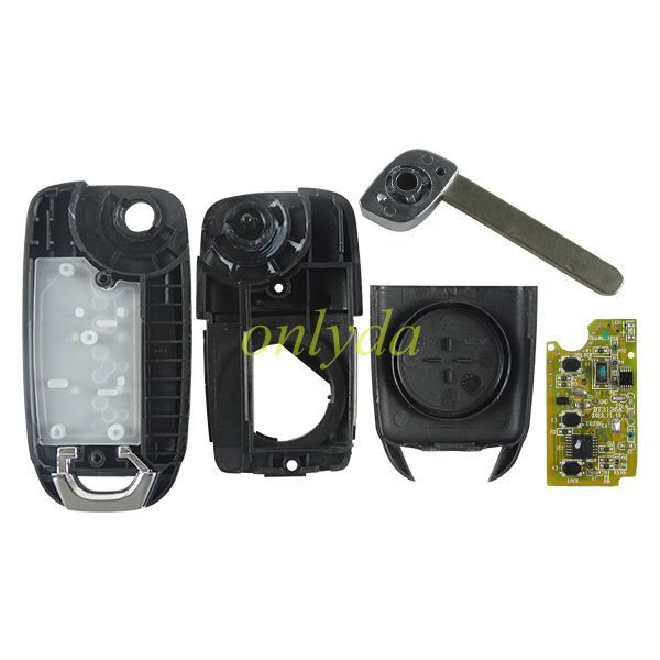 For  Changan CS75 Folding Key Remote with  433mhz
