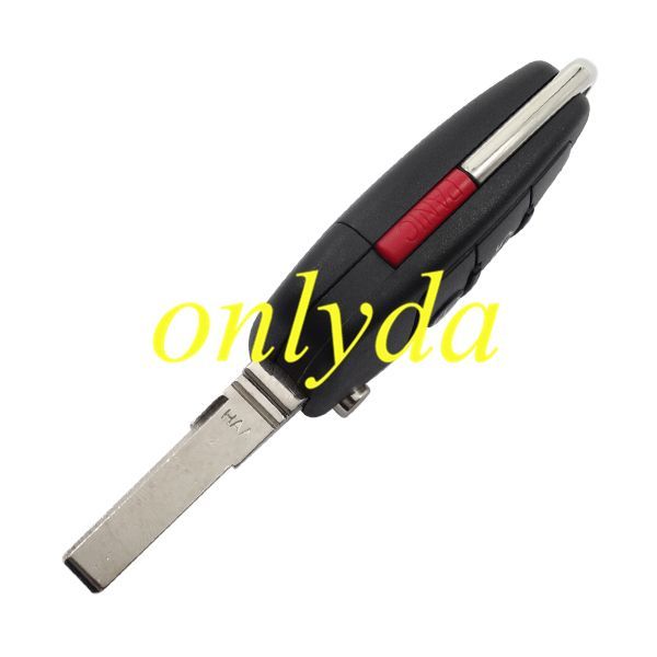 For Audi A6L 3+1 button  Remote key Blank （waterproof， scratch resistant）