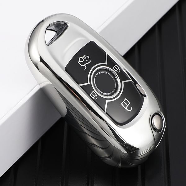 For Buick Chevrolet 4 button TPU protective key case, please choose  the color