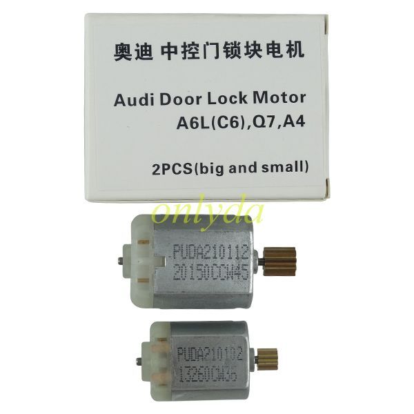 For Audi Door Lock Motor A6l(C6),Q7,Q4 2pcs(big and small)