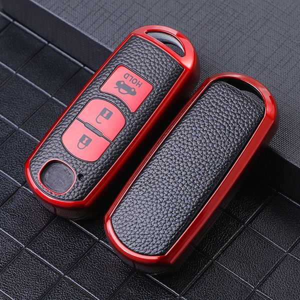 For Mazda A09H 3 button TPU protective key case please choose the color