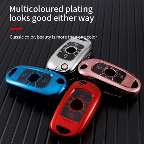 For Buick Chevrolet 4 button TPU protective key case, please choose  the color