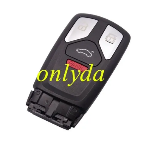 Audi-R12B-original-low Uninitialized unKeyless Audi Q7 3+1 button remote key 434mhz OEM remote for Audi A4 A5 Q7 TT 2016-2023 Smart models (4M0959754AA) 4103 36160000213258007 H40/151128/07S 16444