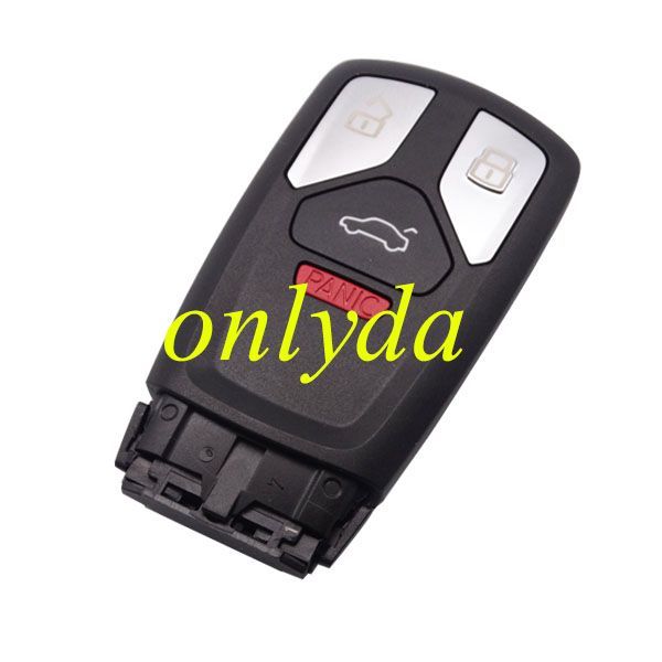 Audi-R12B-original-low Uninitialized unKeyless Audi Q7 3+1 button remote key 434mhz OEM remote for Audi A4 A5 Q7 TT 2016-2023 Smart models (4M0959754AA) 4103 36160000213258007 H40/151128/07S 16444