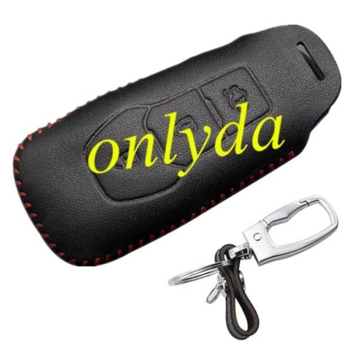 For Ford 3 button key leather case new Mondeo 2013.