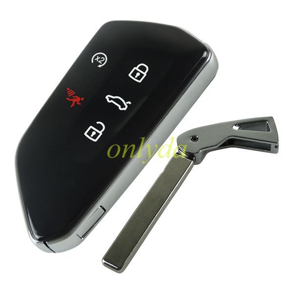 KEYDIY Remote key 5  button ZB25-5 smart key for  KDX2 and KD MAX only PCB