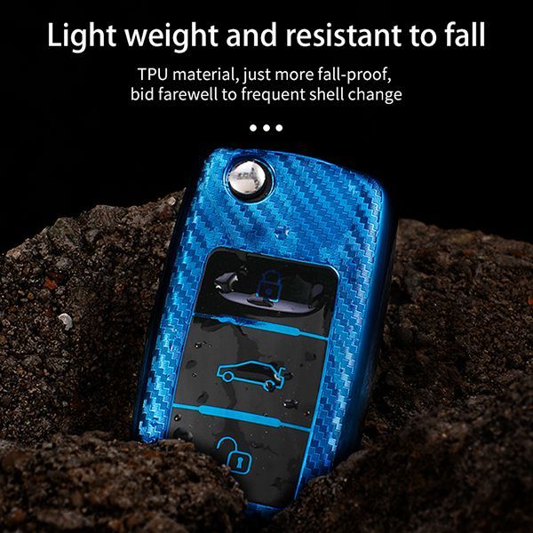 For VW 3 button TPU protective key case please choose the color