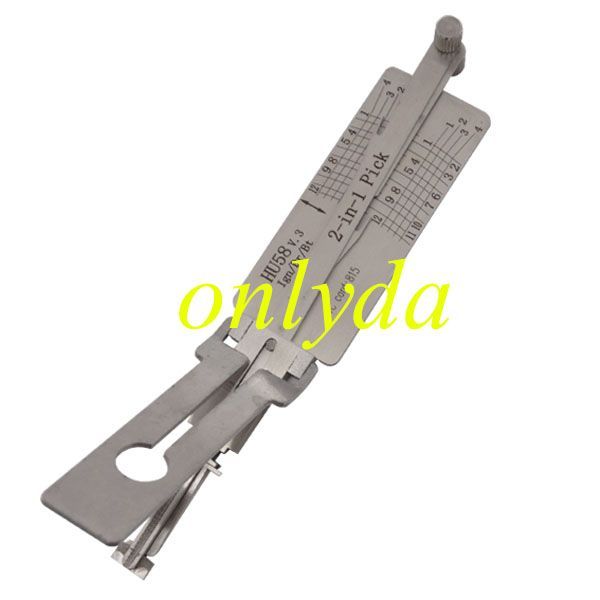 HU58-3-IN-1 Lock pick, for ignition lock, door lock, and decoder,!used for  BMW all series  before 2002 year;  MorganHU58-3-IN-1 Lock pick, for ignition lock, door lock, and decoder,!used for  BMW all series  before 2002 year;  Morgan