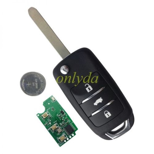 For  Changan 3 button remote key