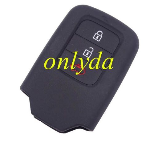 Honda 3 button silicon case (Black,Blue ,Red. Please choose the color)