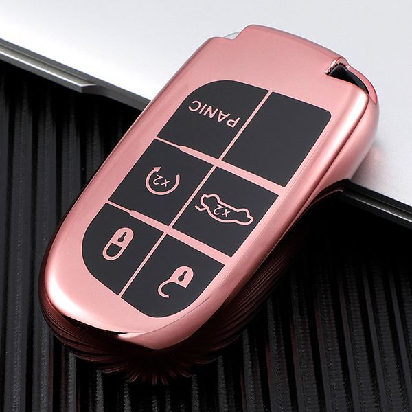For Jeep, free light, dodge, coolway 5 button TPU protective key case , please choose the color